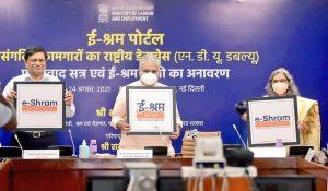 Ministry of Labour & Employment launches e-Shram Portal_4.1