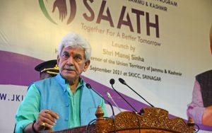 J&K LG Manoj Sinha inaugurates 'Saath' initiative for women_4.1