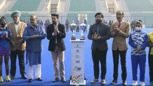 India Women's Hockey : Sports Minister Anurag Thakur inaugurates Khelo India Women's Hockey League_4.1