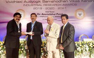 A Gopalakrishnan won VASVIK industrial research award 2020_4.1