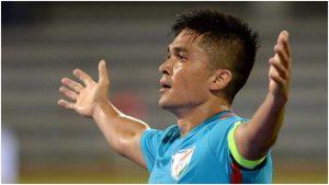 Sunil Chhetri becomes joint 5th highest goalscorer 2022_4.1