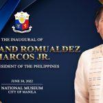 Ferdinand Marcos Jr. takes oath as Philippine president