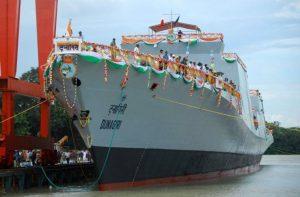 Dunagiri: Rajnath Singh launched Project 17A stealth frigate 'Dunagiri'_4.1