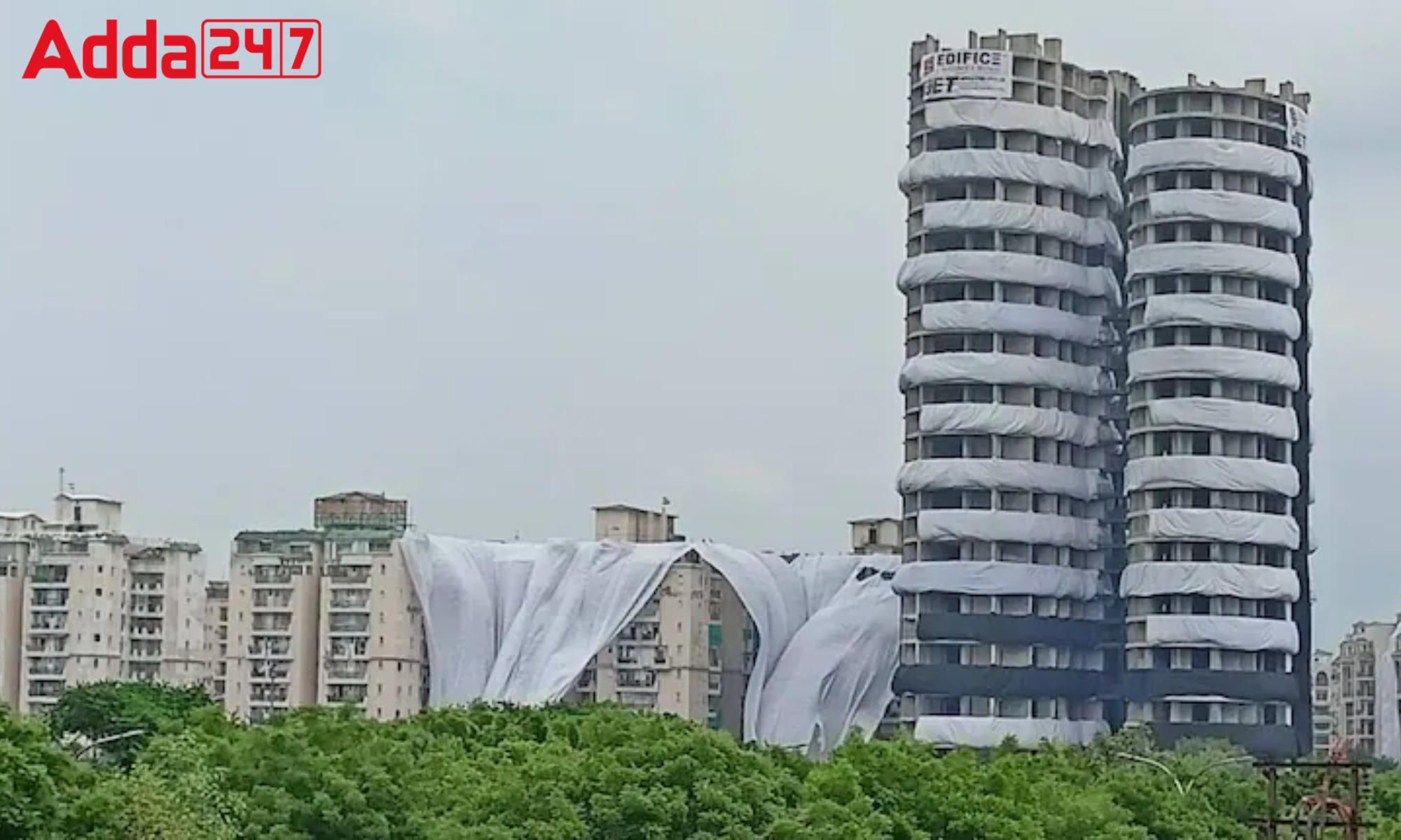 Noida Twin Tower Demolition