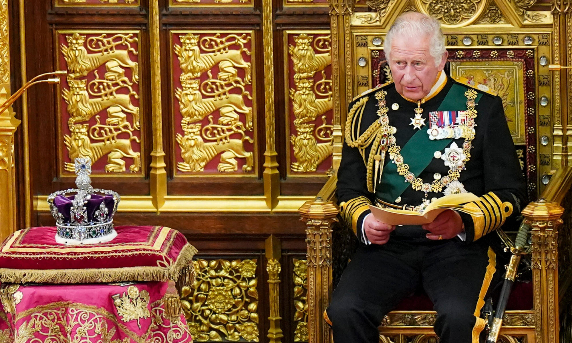 King Charles III ascends to the throne of the United Kingdom