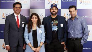 Max Life Insurance named cricketer Rohit Sharma & Ritika Sajdeh as brand ambassadors_4.1