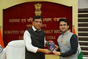 IRS officer Sahil Seth launches his book 'A confused mind story'_4.1