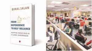 Dr Bimal Jalan authored a book titled "From dependence to Self­Reliance"_4.1