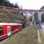 Switzerland created record for operating the longest passenger train