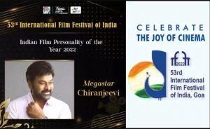 53rd IFFI 2022: Chiranjeevi honoured with Indian Film Personality of the Year 2022_4.1