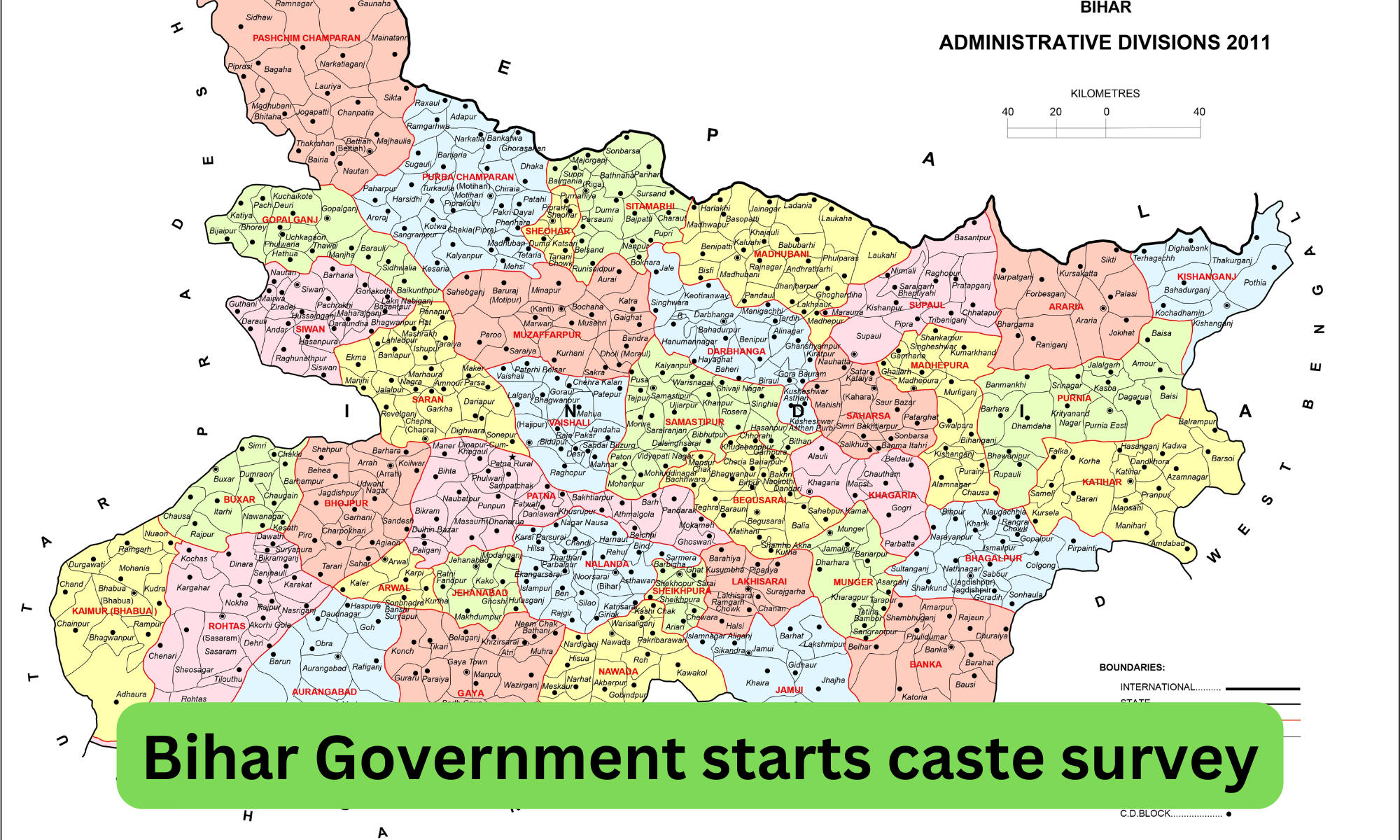 Bihar Government starts caste survey