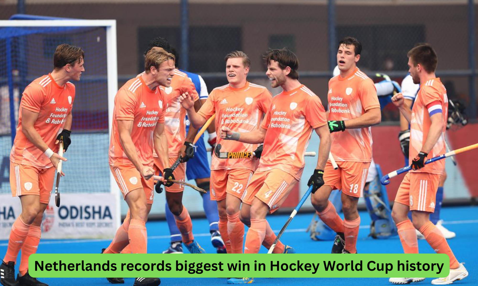 Netherlands records biggest win in Hockey World Cup history