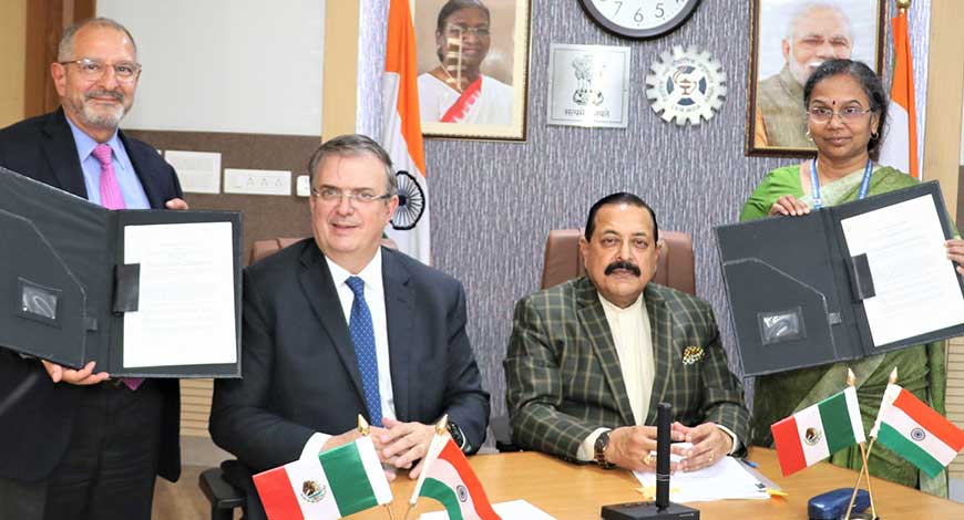 India and Mexico ink MoU