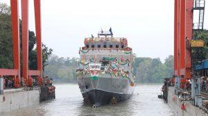 GRSE launched the 'Most Silent Ship' INS Androth_4.1