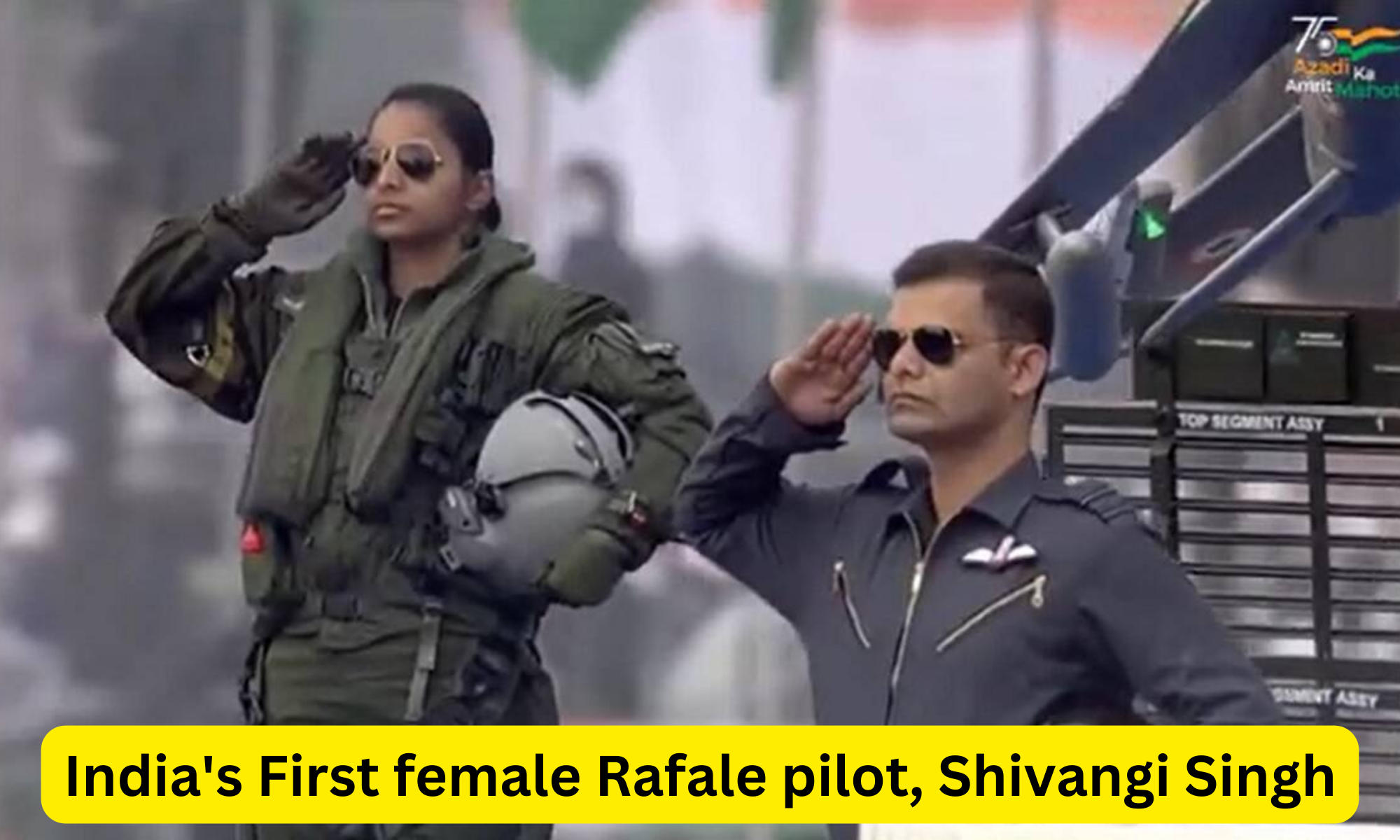 India's First female Rafale pilot, Shivangi Singh