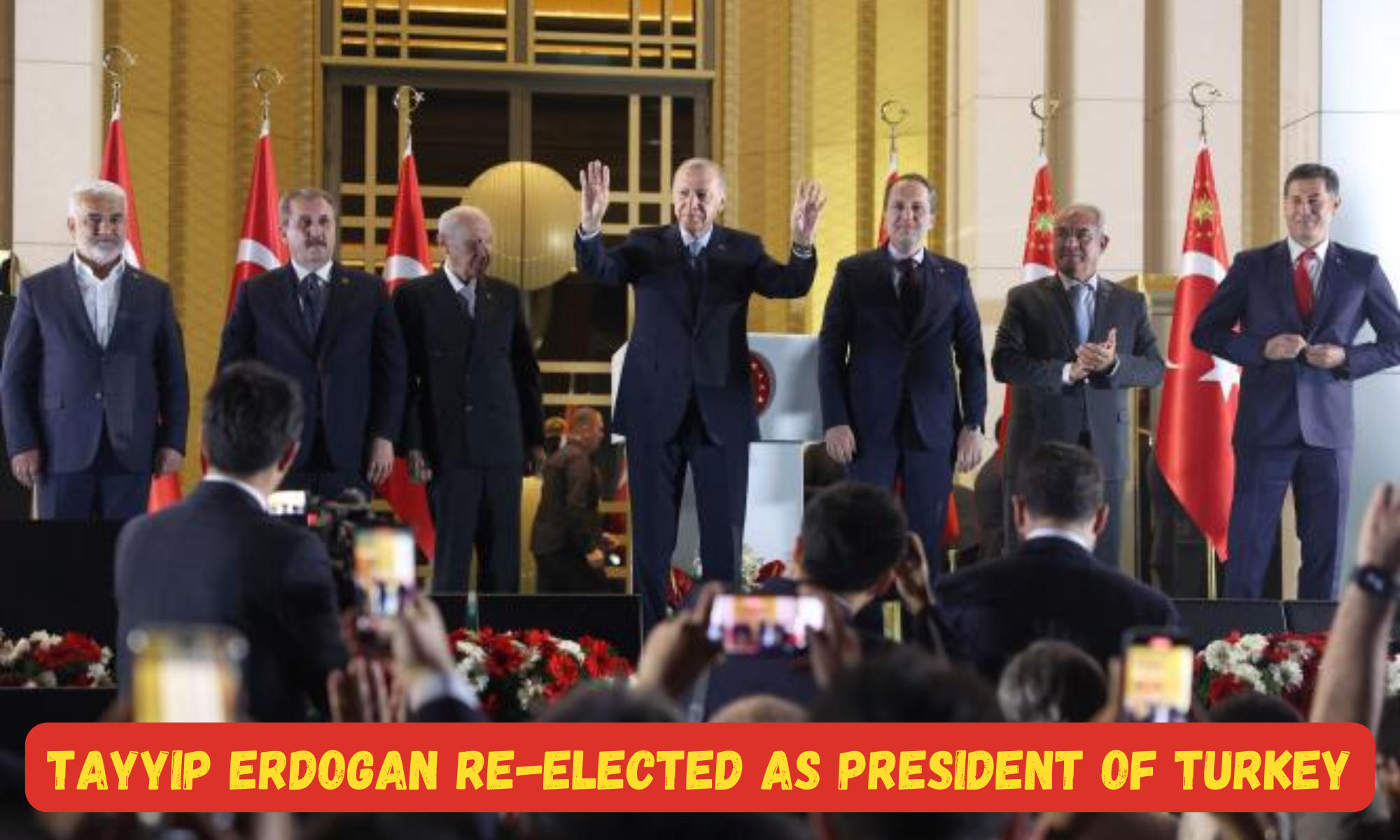 Tayyip Erdogan re-elected as President of Turkey