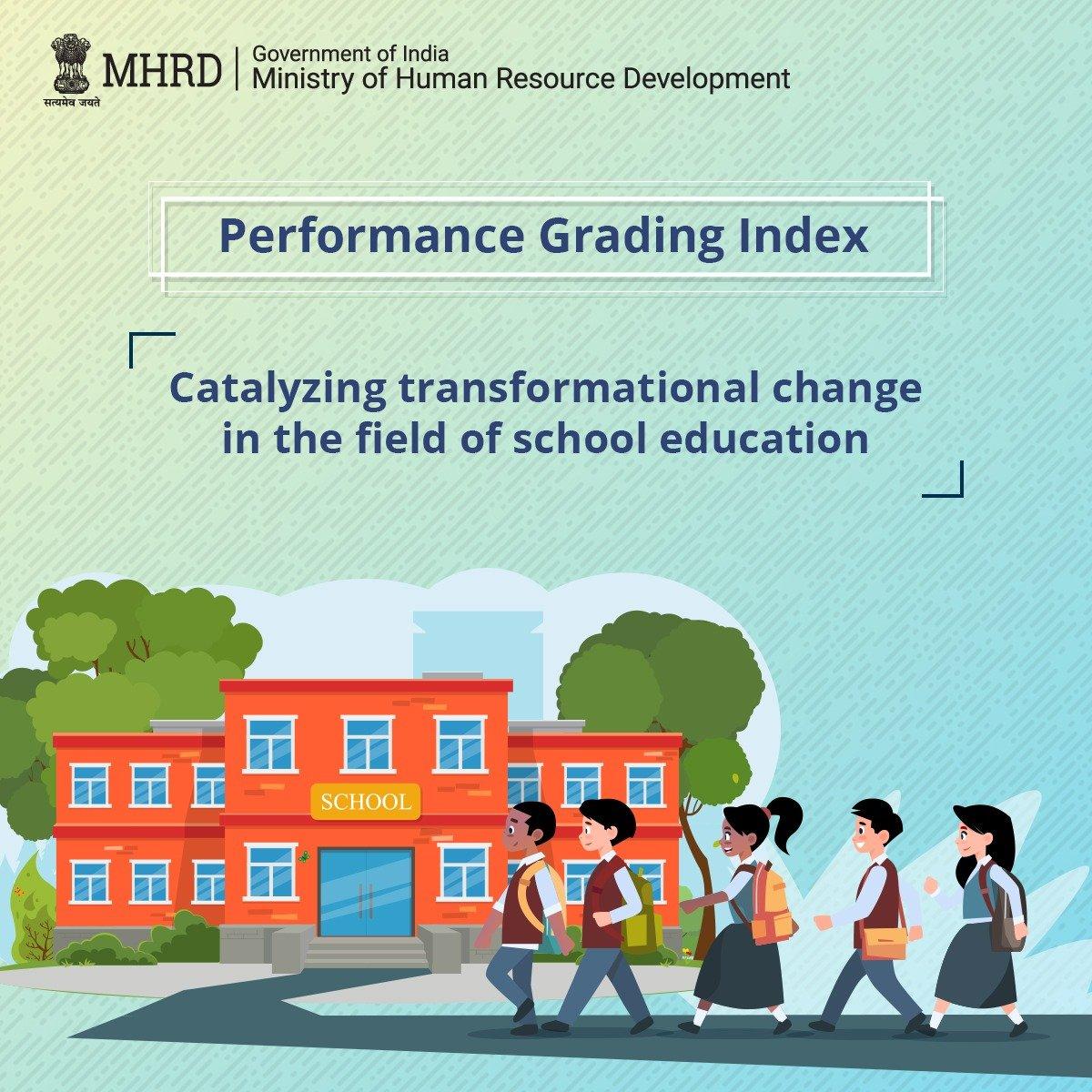 Ministry of Education Releases Report on Performance Grading Index 2.0 for States/UTs for the Year 2021-22