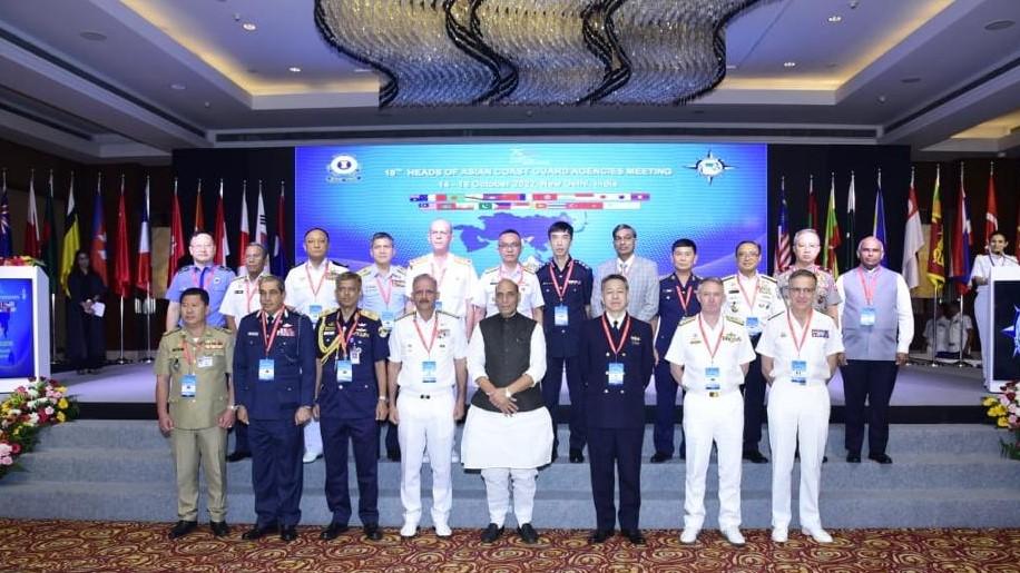 Indian Coast Guard Participates In 19th Heads Of Asian Coast Guard Agencies Meeting