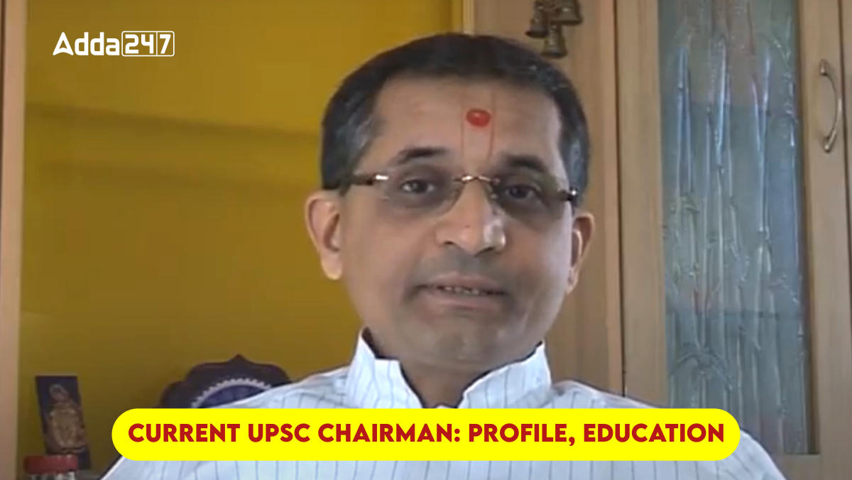 Current UPSC Chairman -Profile, Education