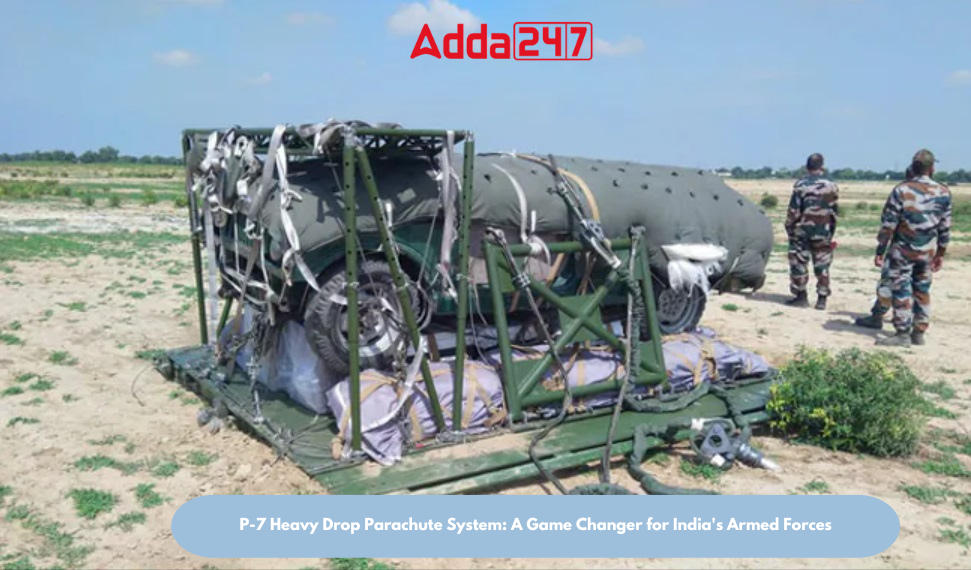 P-7 Heavy Drop Parachute System: A Game Changer for India's Armed Forces
