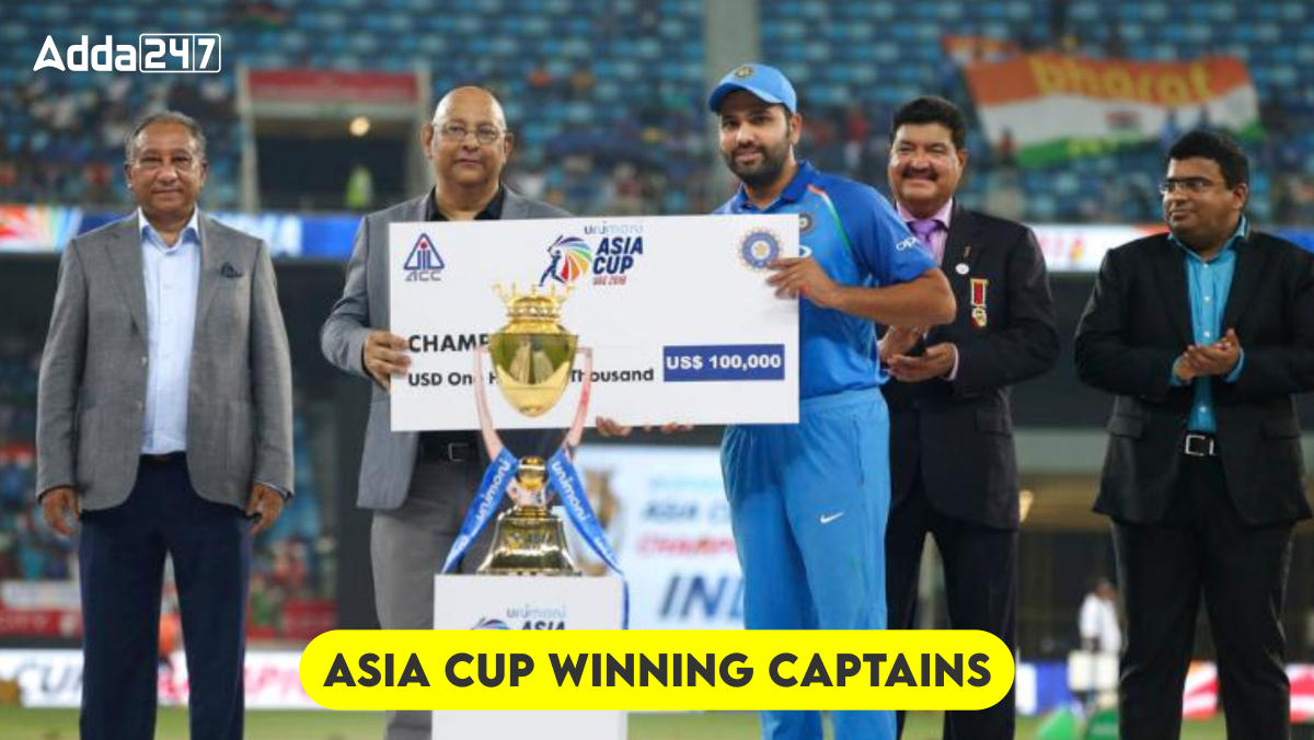 Asia Cup Winning Captains