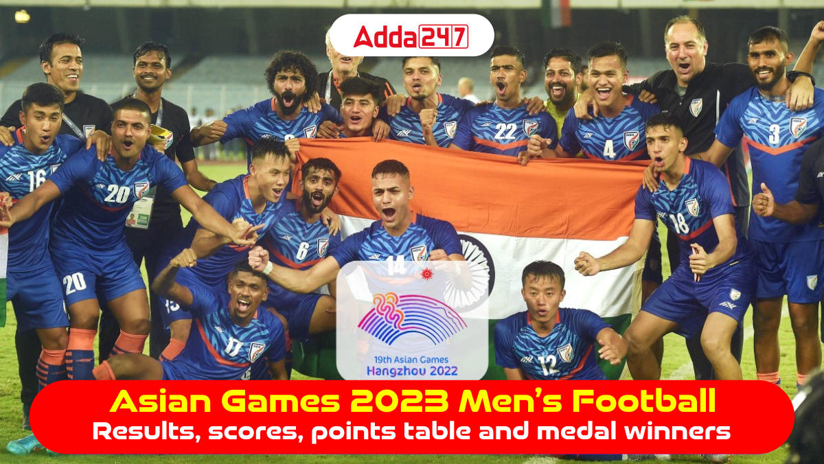 Asian Games 2023 Men’s football: Results, Points table and Medal Tally