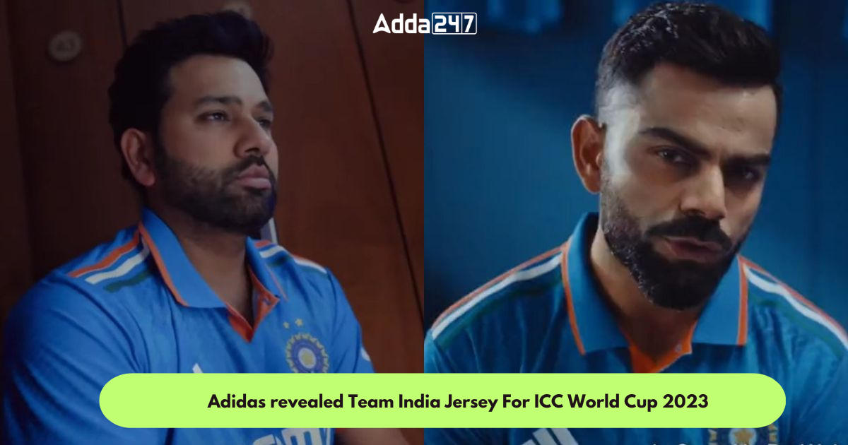 Adidas revealed Team India Jersey For ICC World Cup 2023