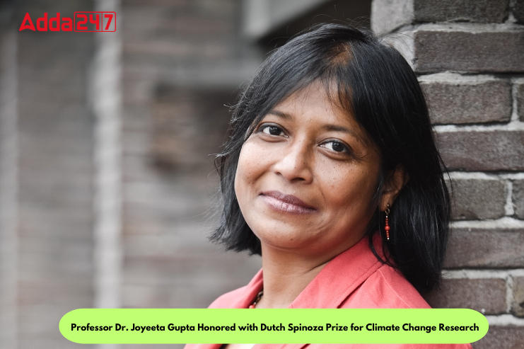 Professor Dr. Joyeeta Gupta Honored with Dutch Spinoza Prize for Climate Change Research