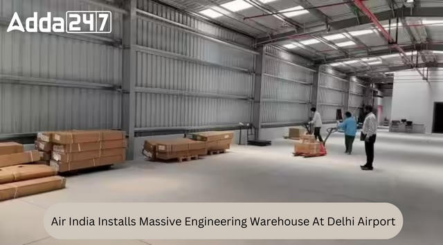 Air India Installs Massive Engineering Warehouse At Delhi Airport