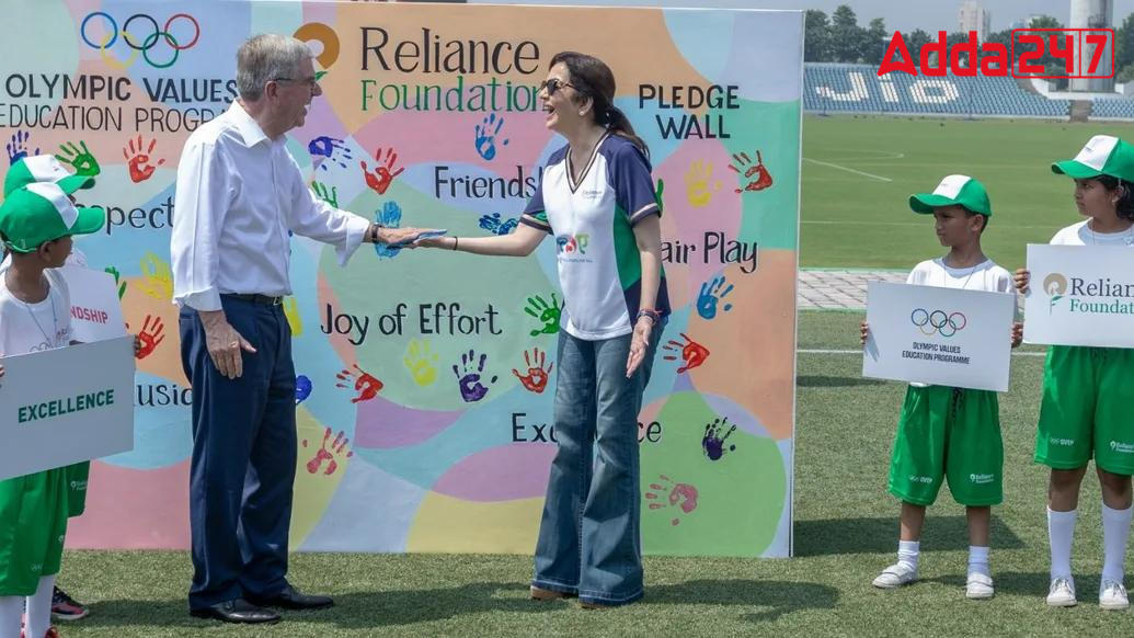 IOC and Reliance Foundation Join Forces to Promote Olympic Values in India