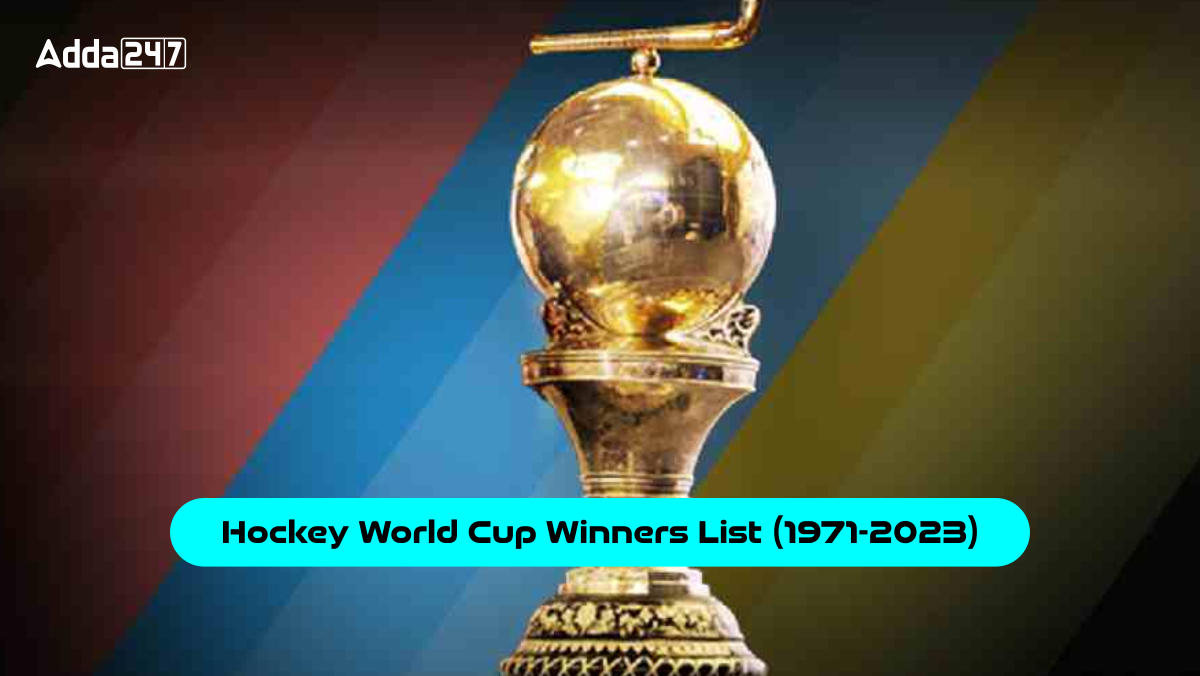 Hockey World Cup Winners List (1971-2023)