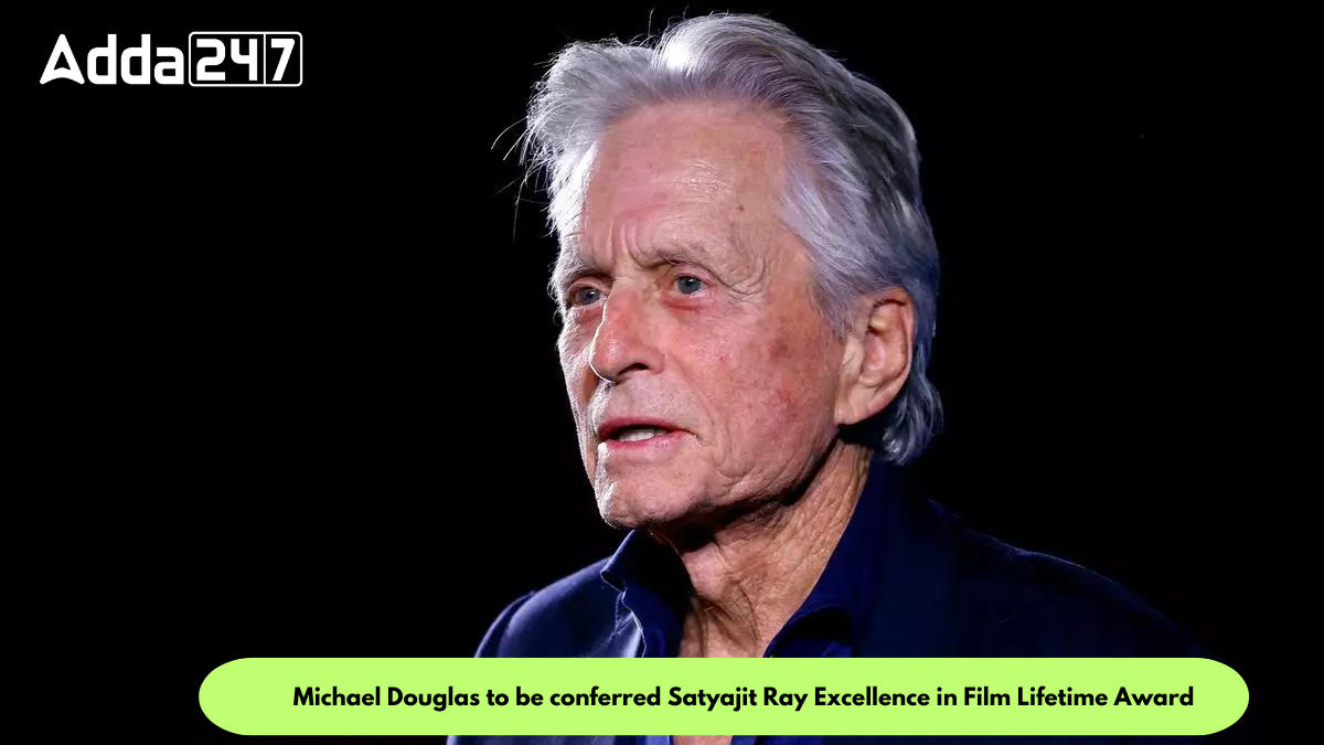 Michael Douglas to be conferred Satyajit Ray Excellence in Film Lifetime Award