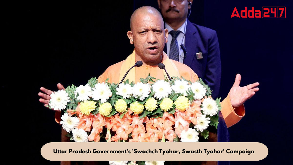 Uttar Pradesh Government's 'Swachch Tyohar, Swasth Tyohar' Campaign