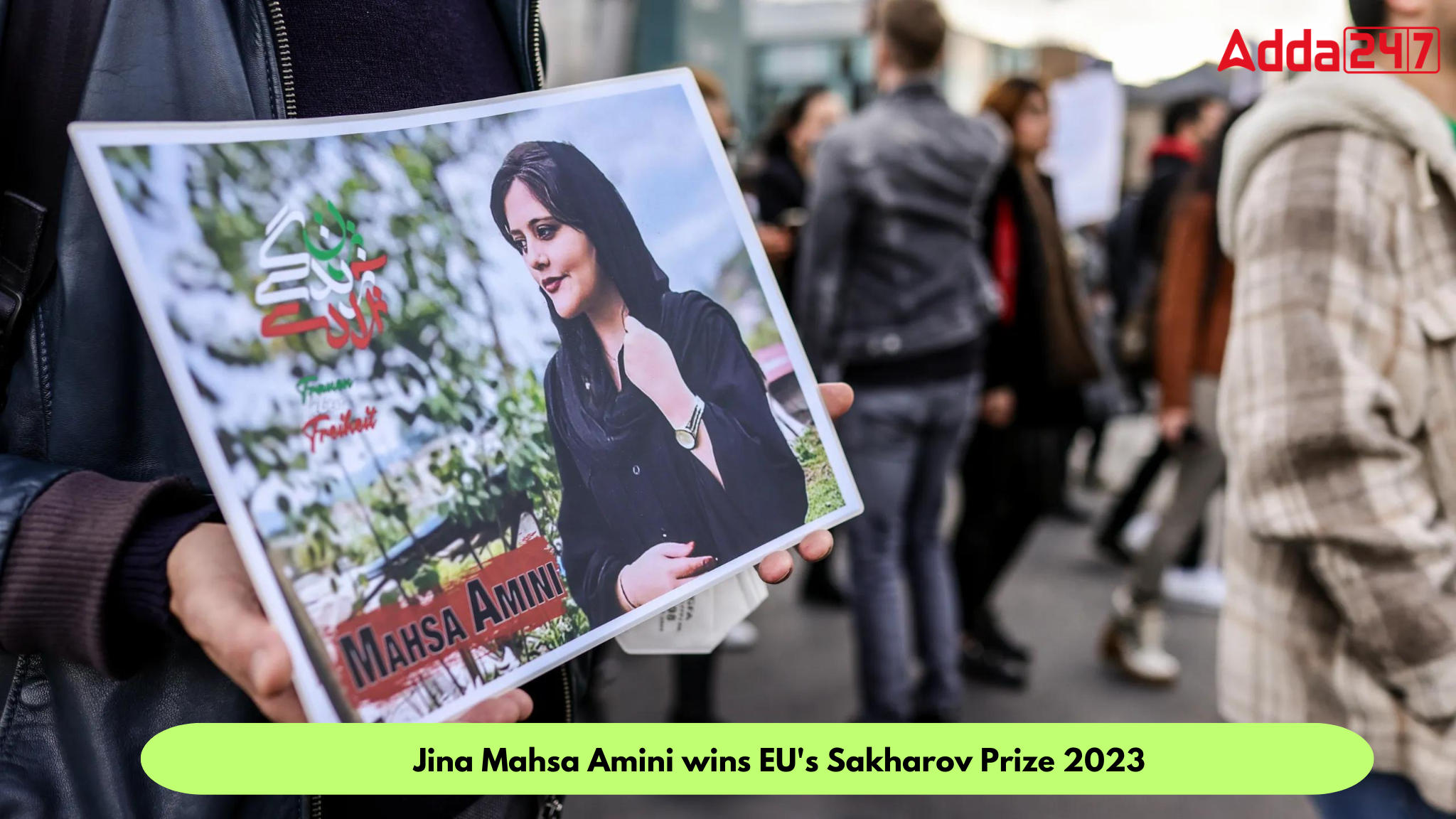 Jina Mahsa Amini wins EU's Sakharov Prize 2023