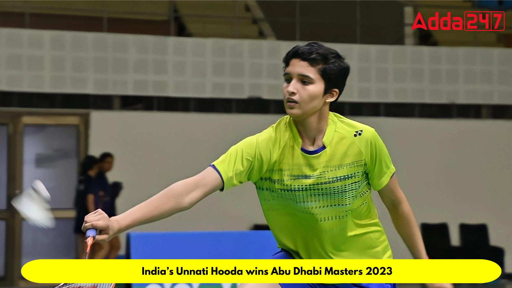 India’s Unnati Hooda wins Abu Dhabi Masters 2023