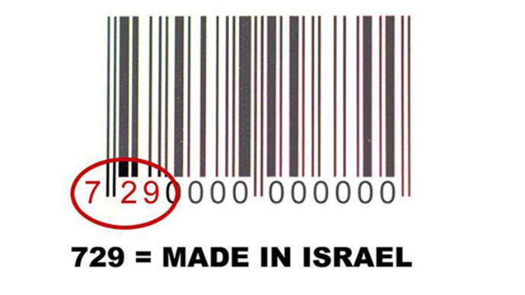 Israel Barcode Number