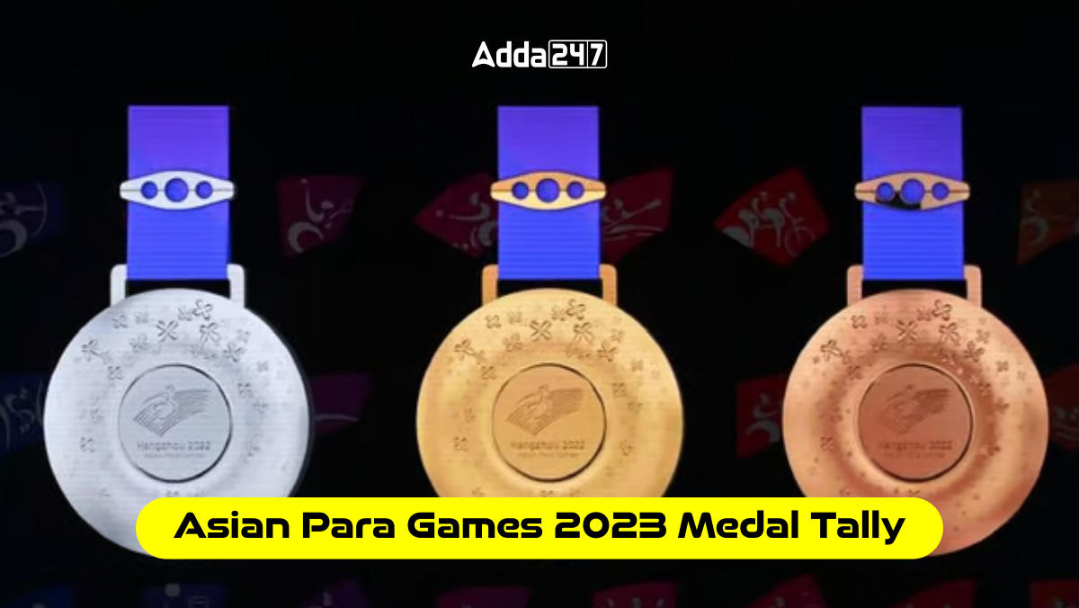Asian Para Games 2023 Medal Tally: Know all Indian medal winners