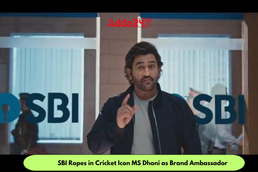 SBI Ropes in Cricket Icon MS Dhoni as Brand Ambassador