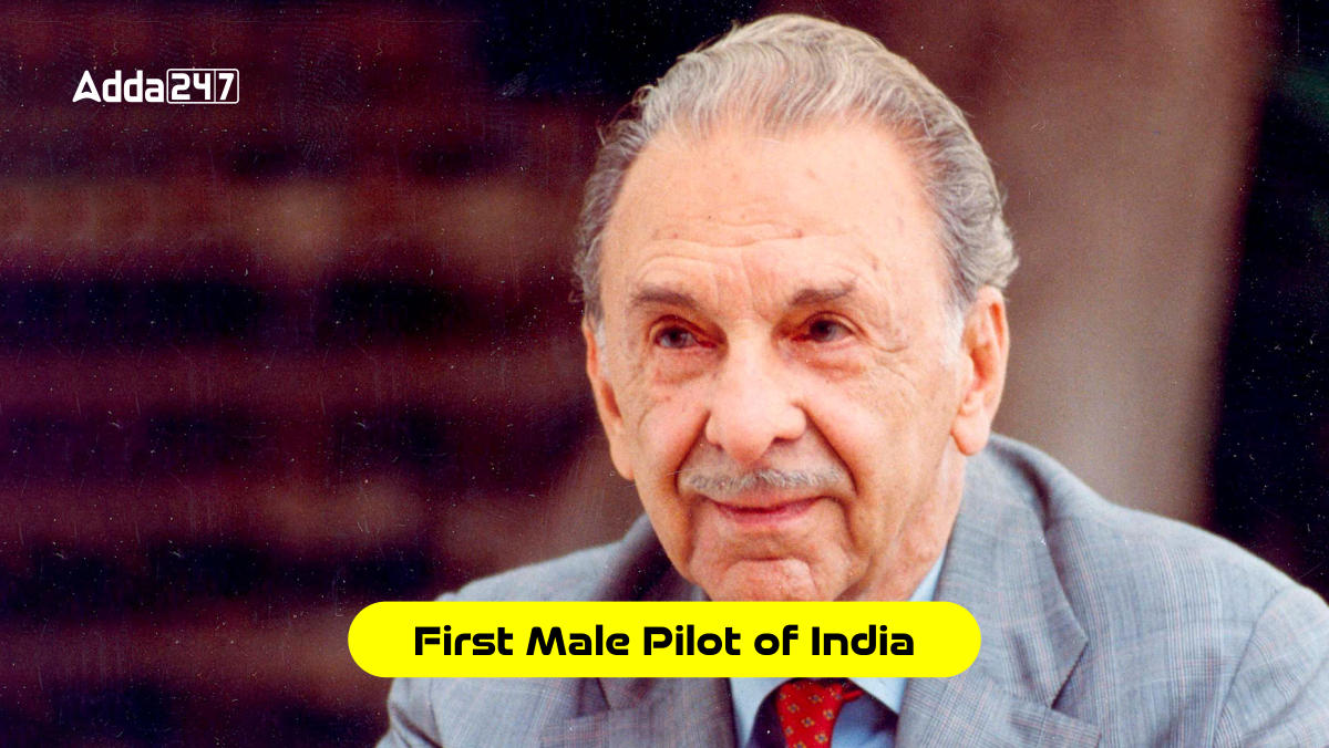 First Male Pilot of India