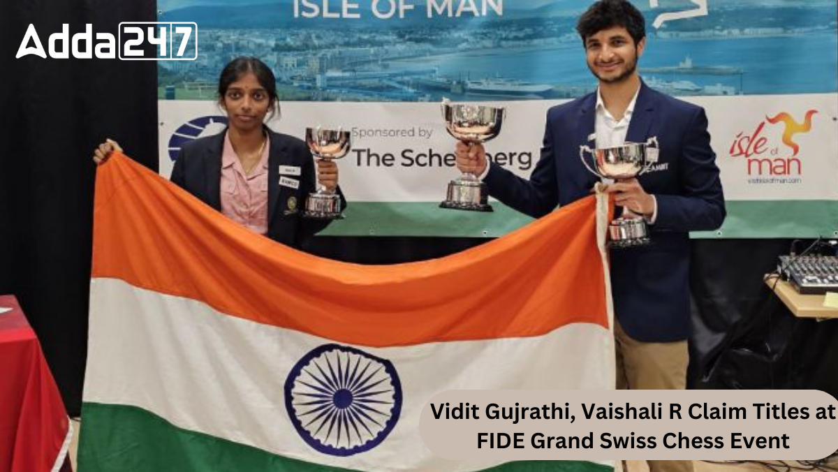 Vidit Gujrathi, Vaishali R Claim Titles at FIDE Grand Swiss Chess Event