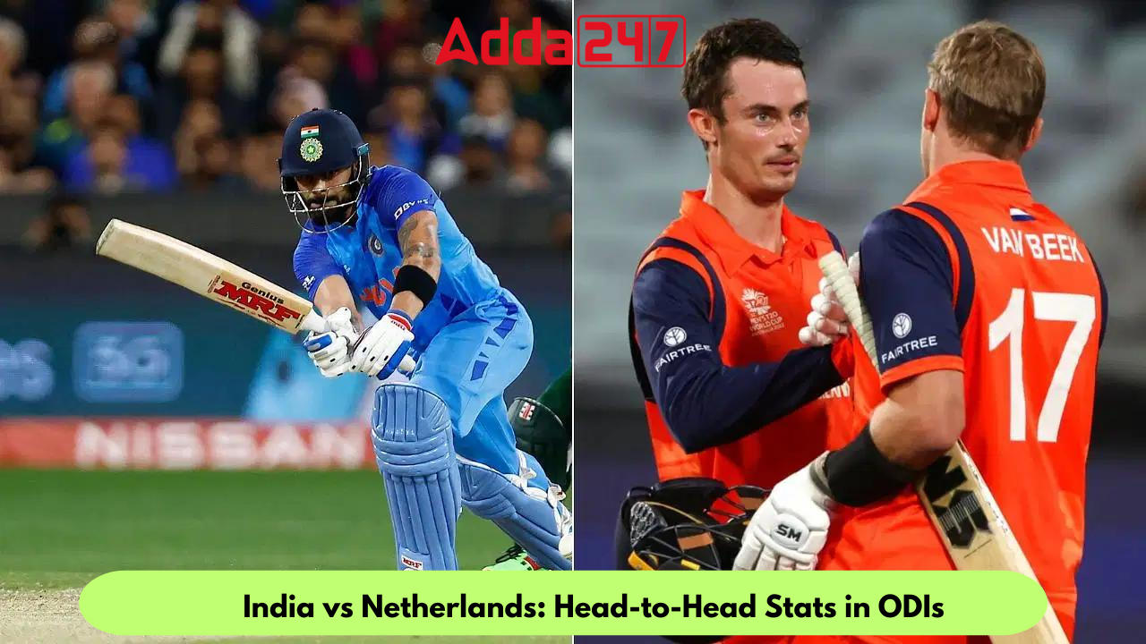 India vs Netherlands: Head-to-Head Stats in ODIs