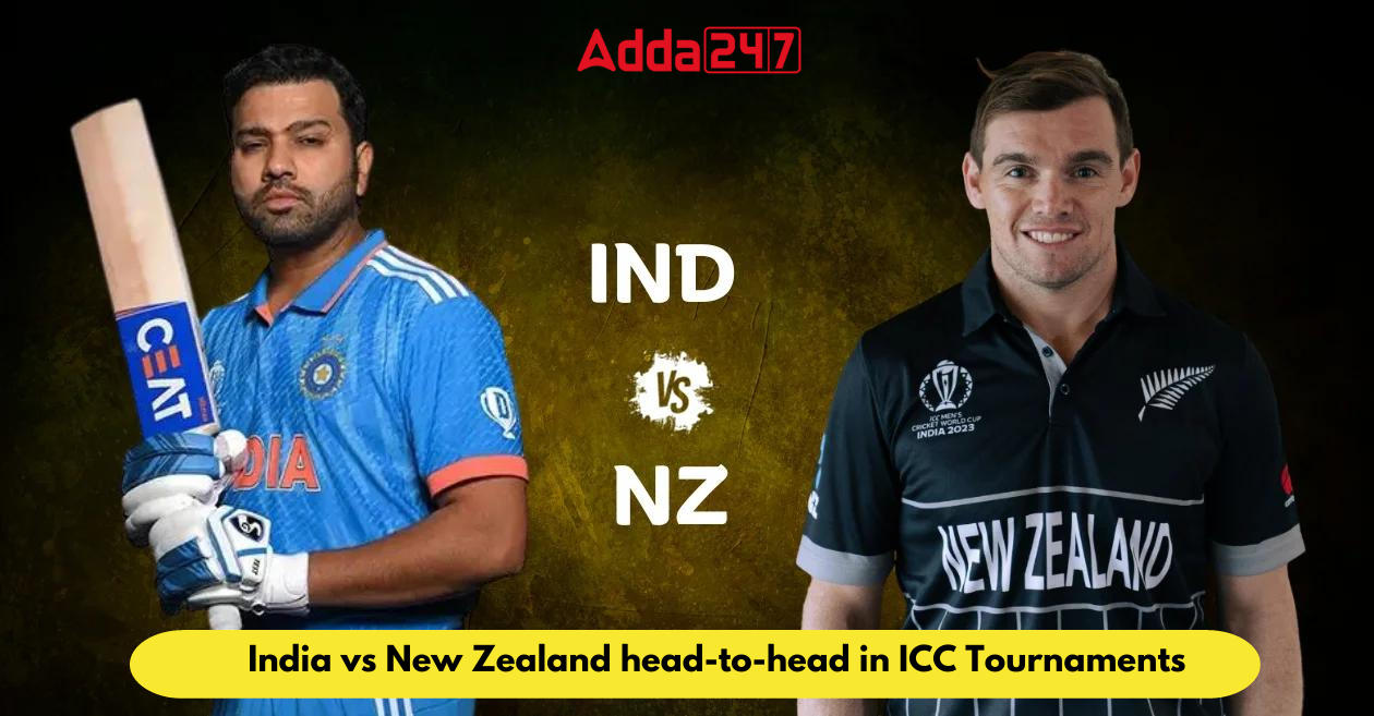 India vs New Zealand head-to-head in ICC Tournaments