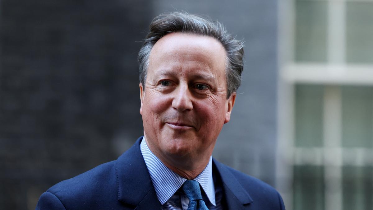 Former PM David Cameron Appointed As The UK Foreign Secretary