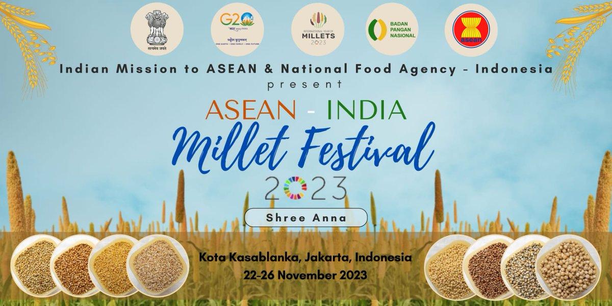 ASEAN-India Millet Festival 2023 Kicks Off In South Jakarta, Indonesia