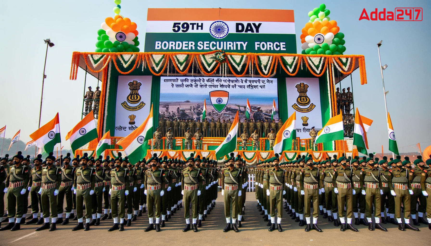 59th Raising Day of Border Security Force (BSF)