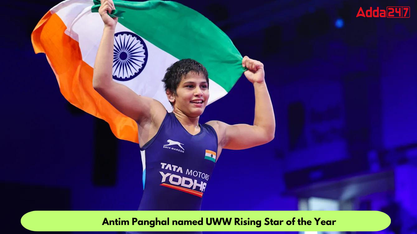 Antim Panghal named UWW Rising Star of the Year