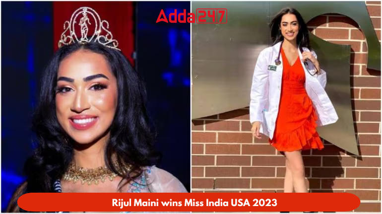 Rijul Maini wins Miss India USA 2023