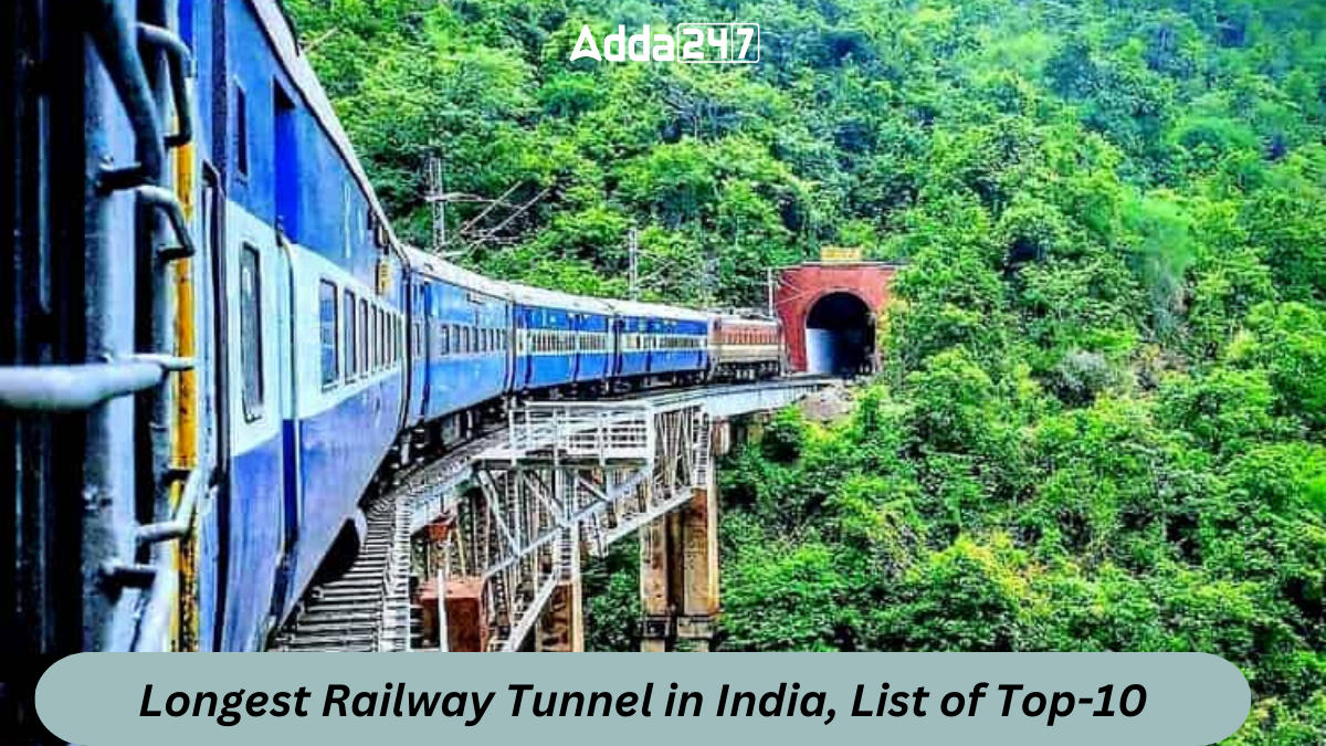Longest Railway Tunnel in India, List of Top-10