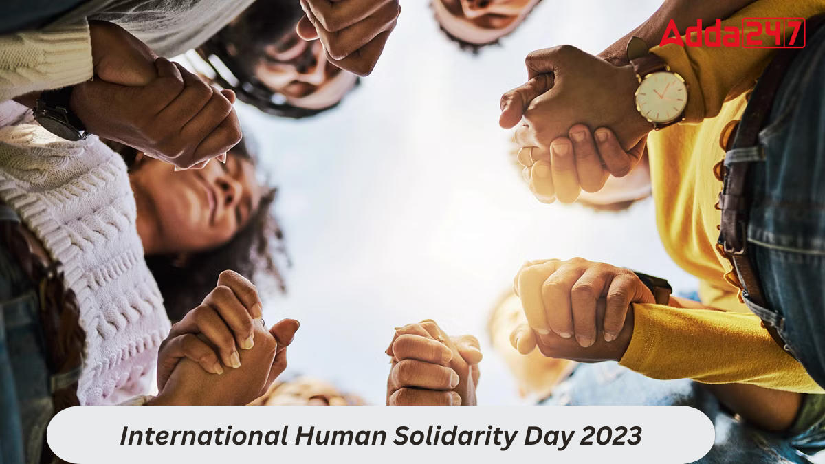 International Human Solidarity Day 2023