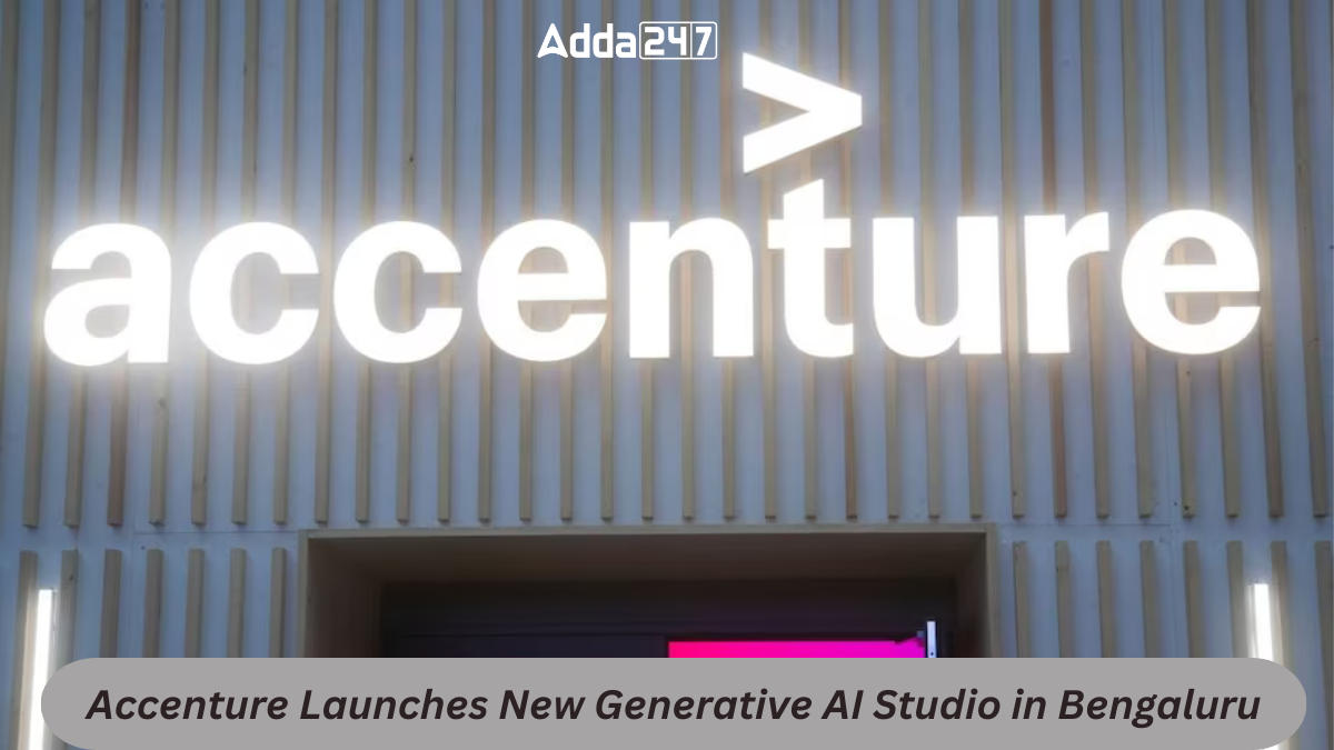 Accenture Launches New Generative AI Studio in Bengaluru